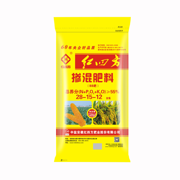 桃子APP官网掺混肥料55%（28-15-12）